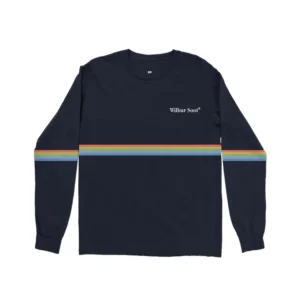 Wilbur Soot Retro Stripe Long sleeve Sweatshirt