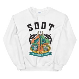 Vintage Dream Wilbur soot white sweatshirt