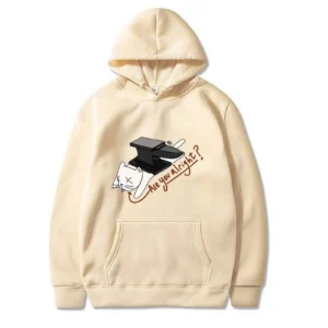 Wilbur Soot Merch Are You Alright？Cream Hoodie